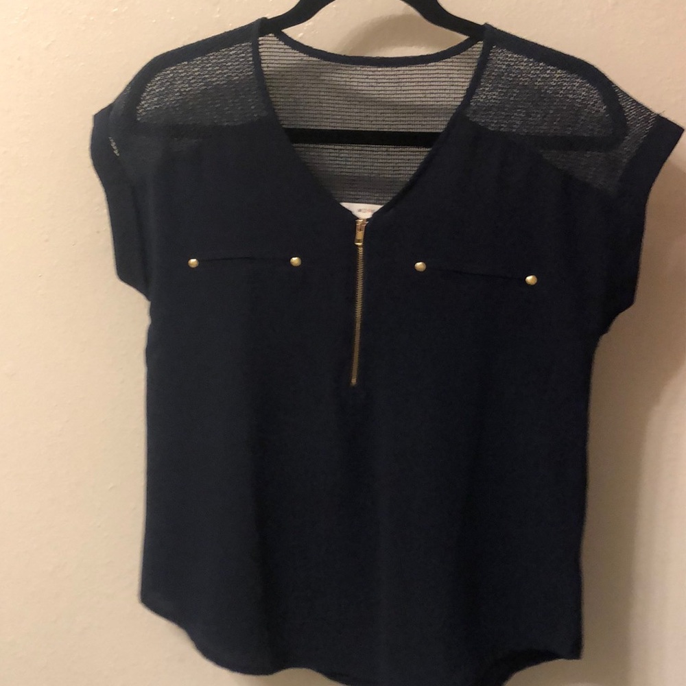 miNe Navy blue Blouse